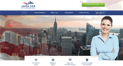 Desktop Screenshot of evisausa.com