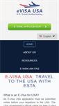 Mobile Screenshot of evisausa.com